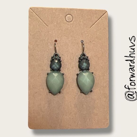 Bundle Sale 3 for $15 | Faceted Dangle Earrings – 1.5 Inches - Picture 9 of 10